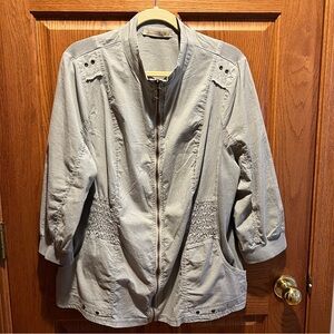 Wearables by XCVI Women's Gray Jacket